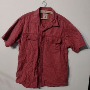 Redhead red ♥️ Size Large 100% cotton short sleeve shirt